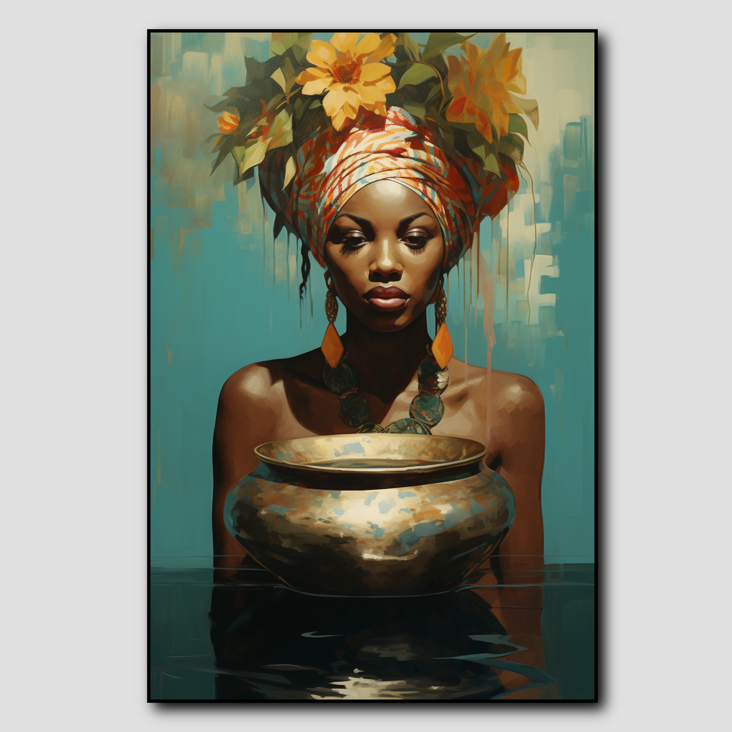 Tableau Porteuse d’Eau