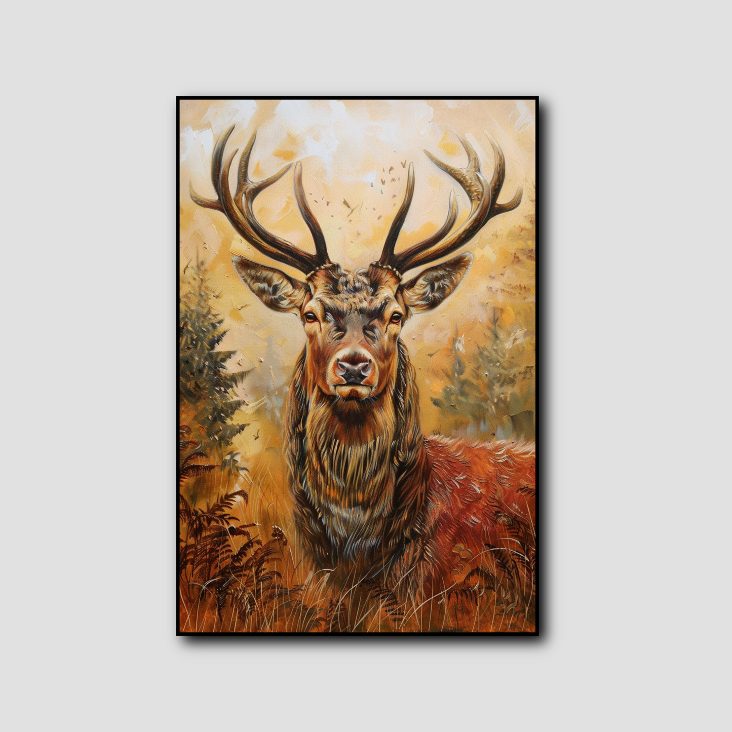 Peinture Visage Cerf
