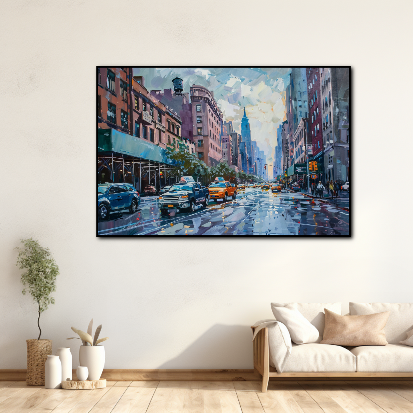 Peinture sur Toile New York