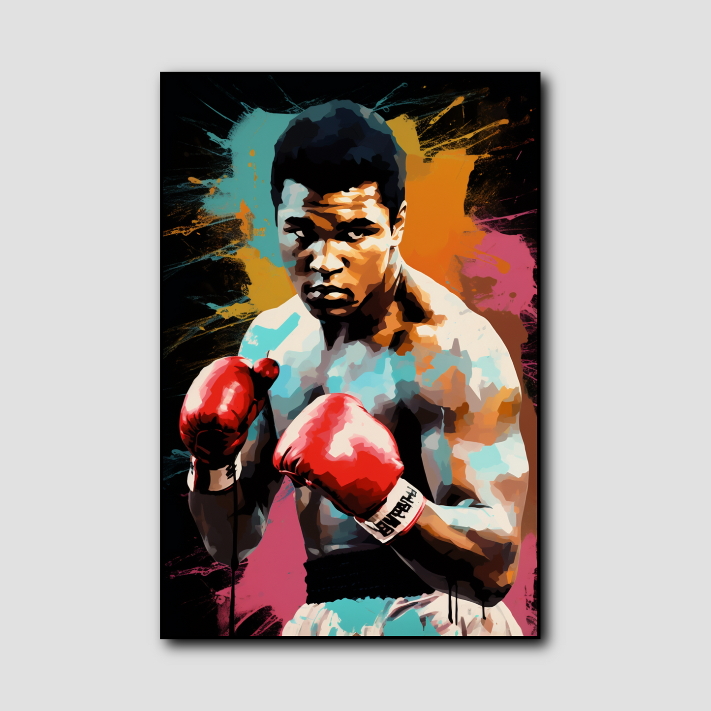 Tableau Pop Art Mohamed Ali