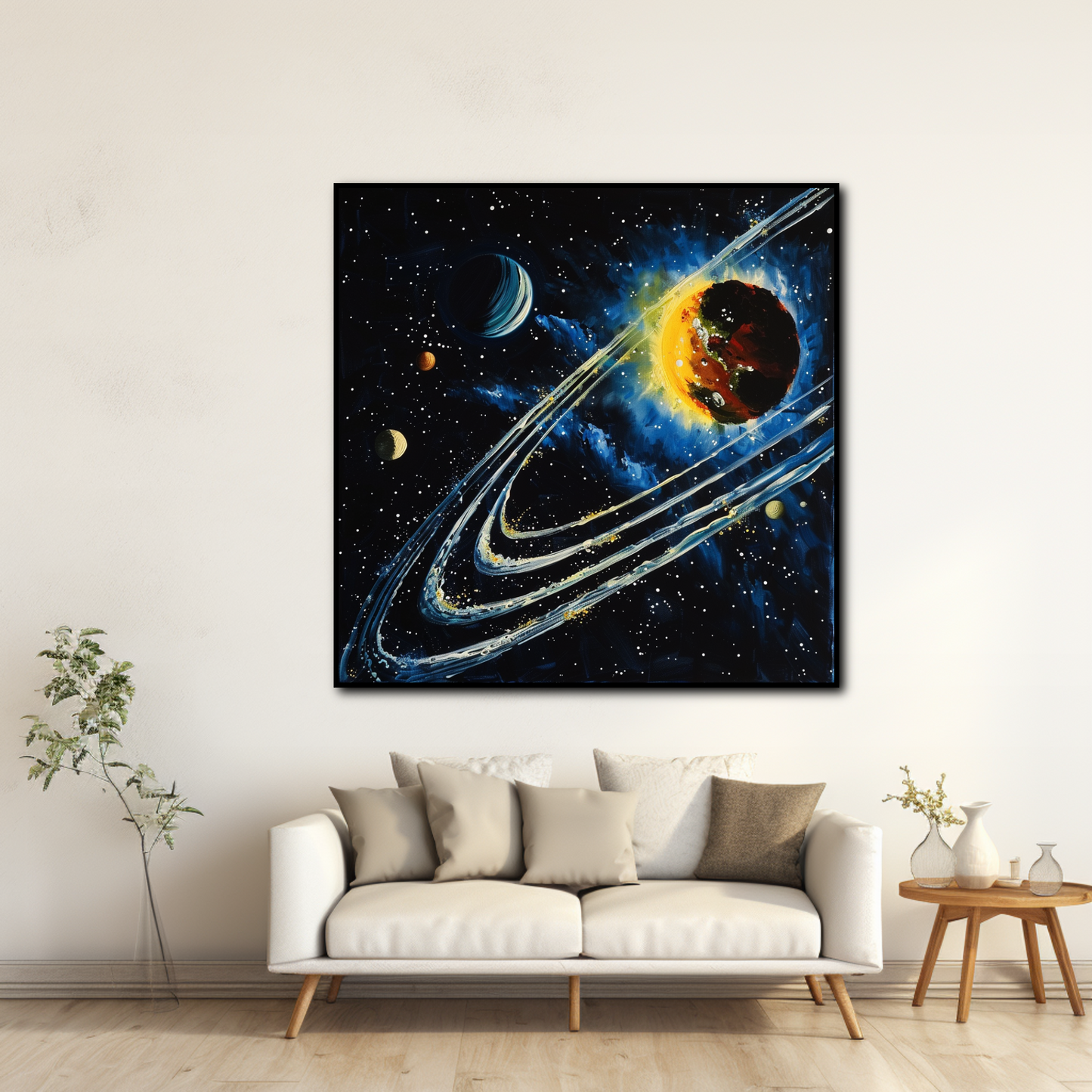 Tableau Déco Planètes