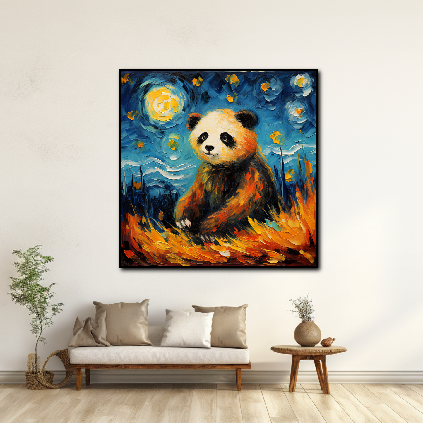 Tableau Panda Bébé