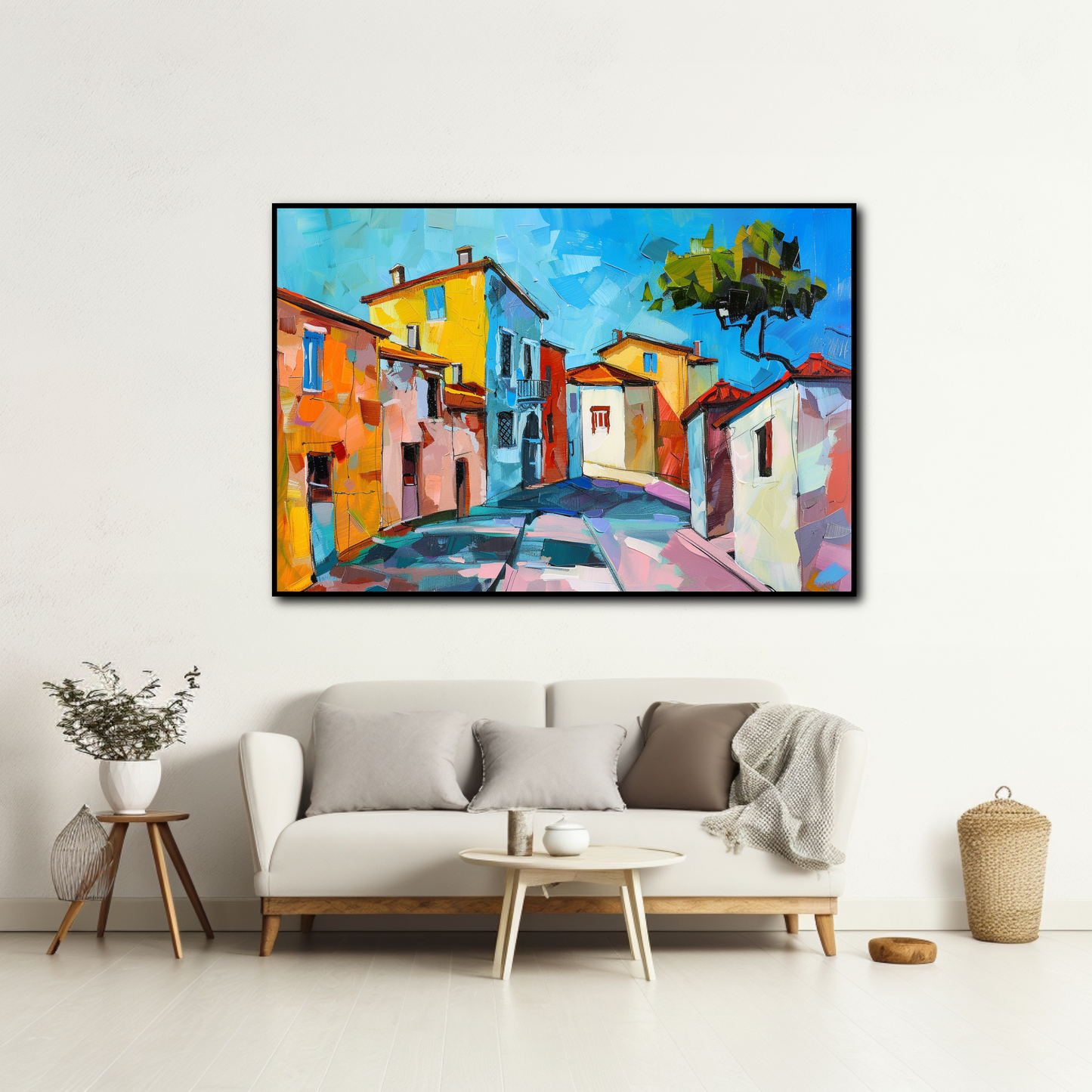Tableau Ville Moderne