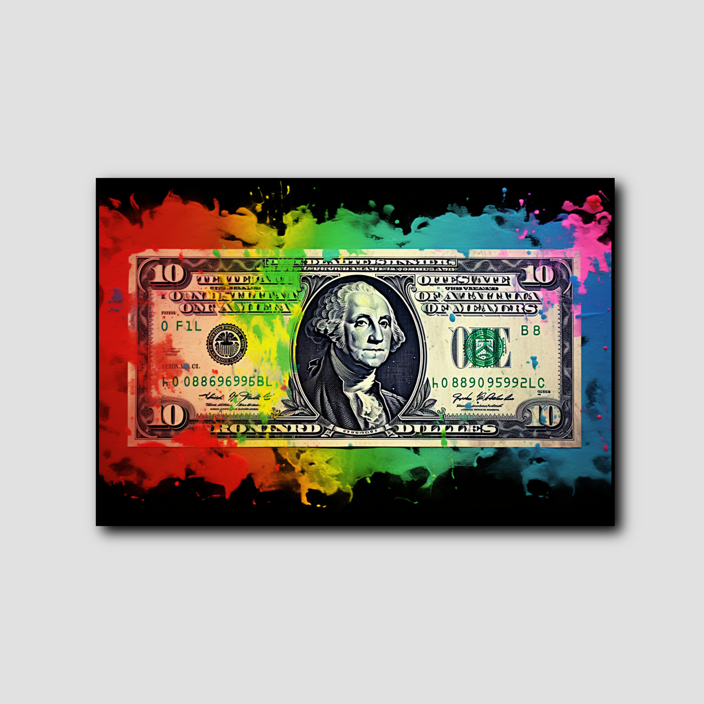 Tableau Pop Art Dollar