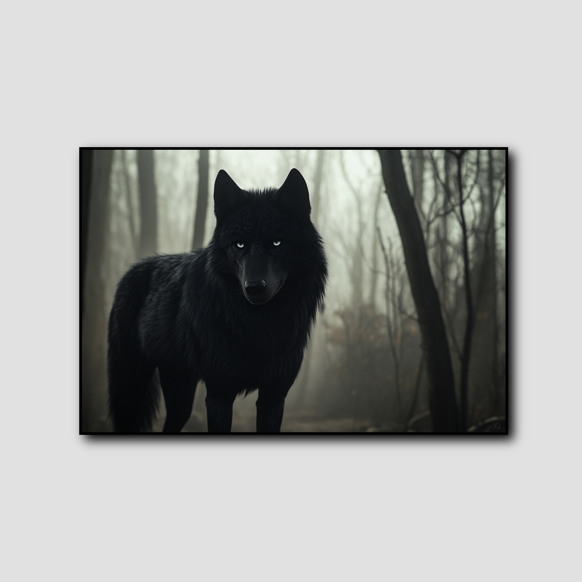 Tableau Loup Sauvage