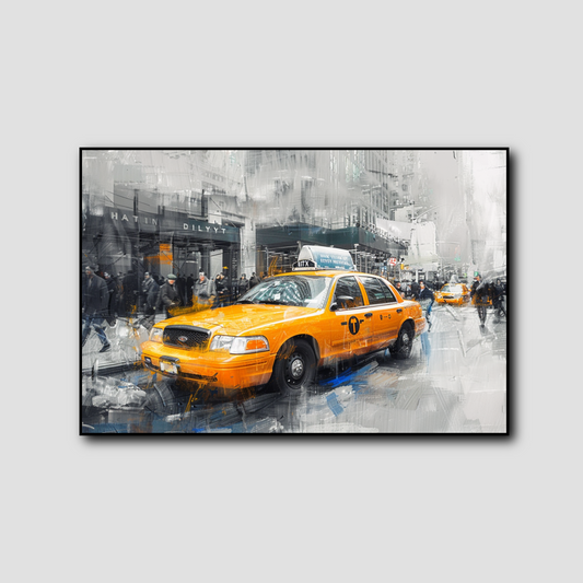 Tableau Taxi New-Yorkais