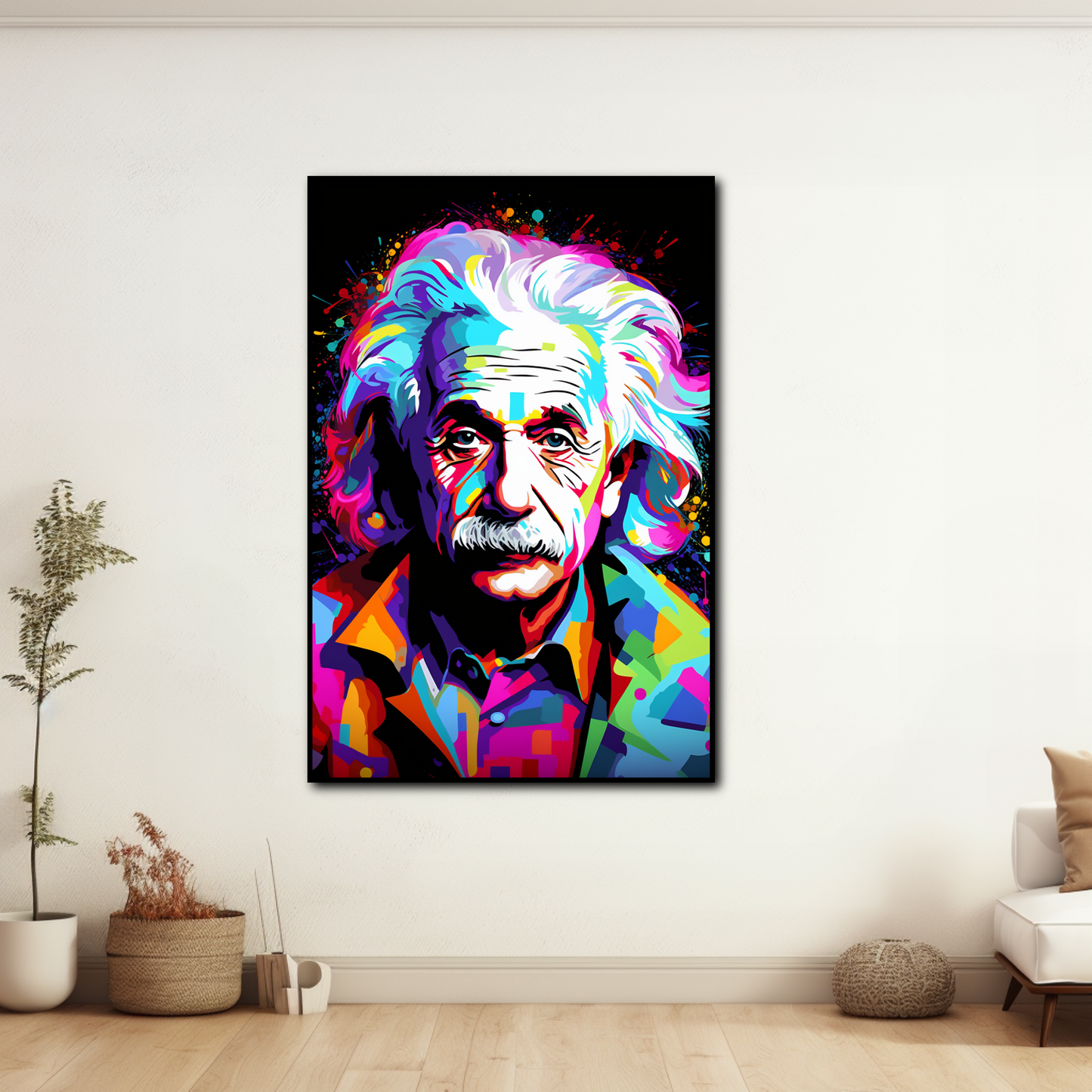 Tableau Einstein Pop Art