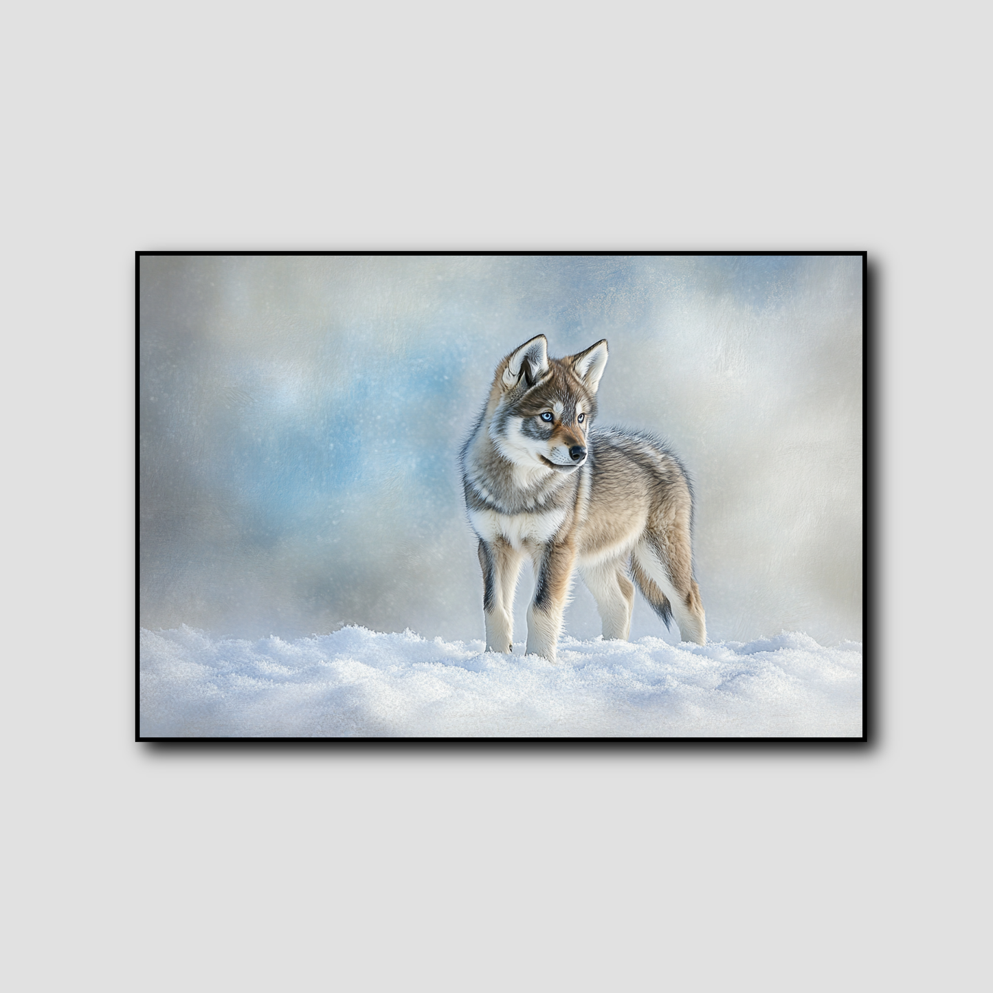 Tableau Loup Petit Loup