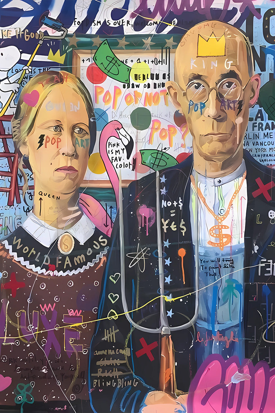 Tableau Déco Pop Art Salon