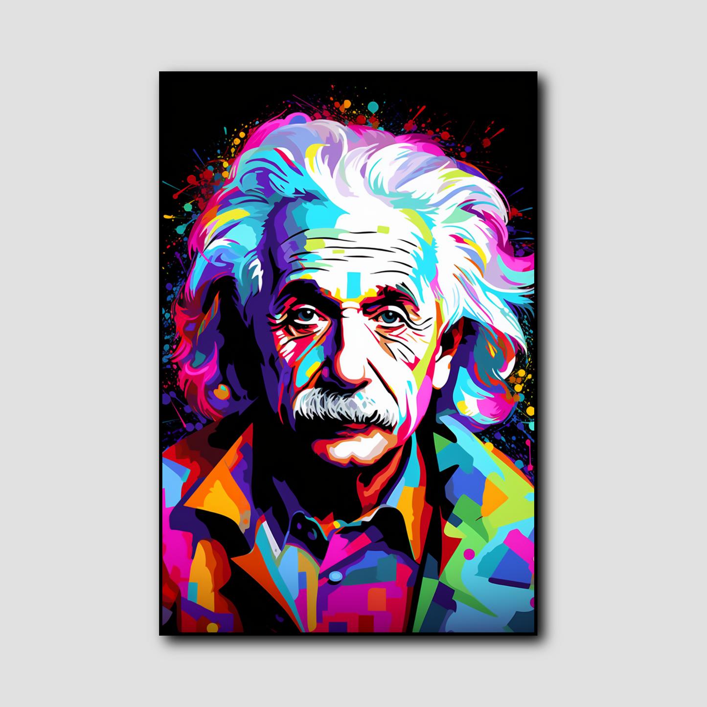 Tableau Einstein Pop Art