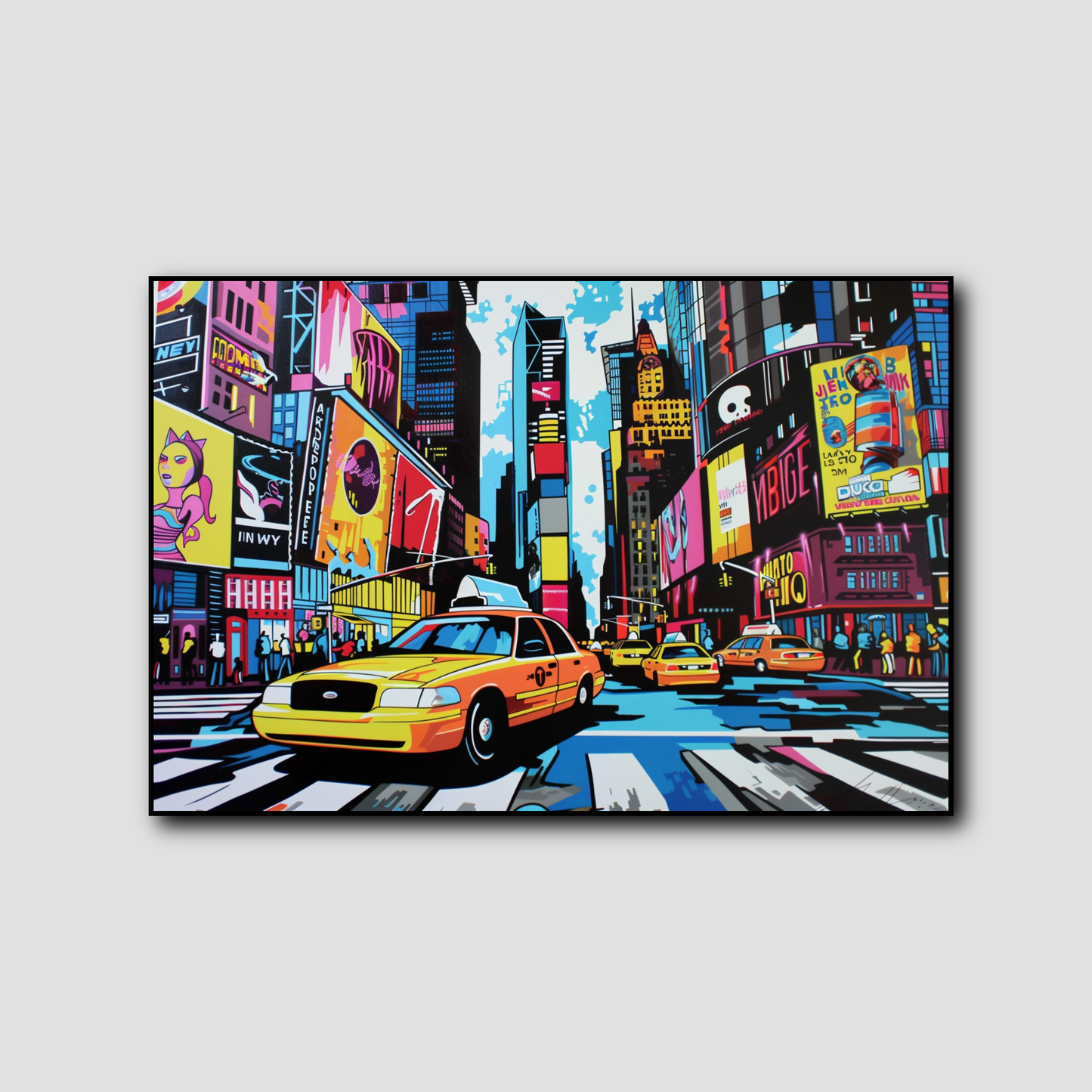 Tableau Pop Art New York