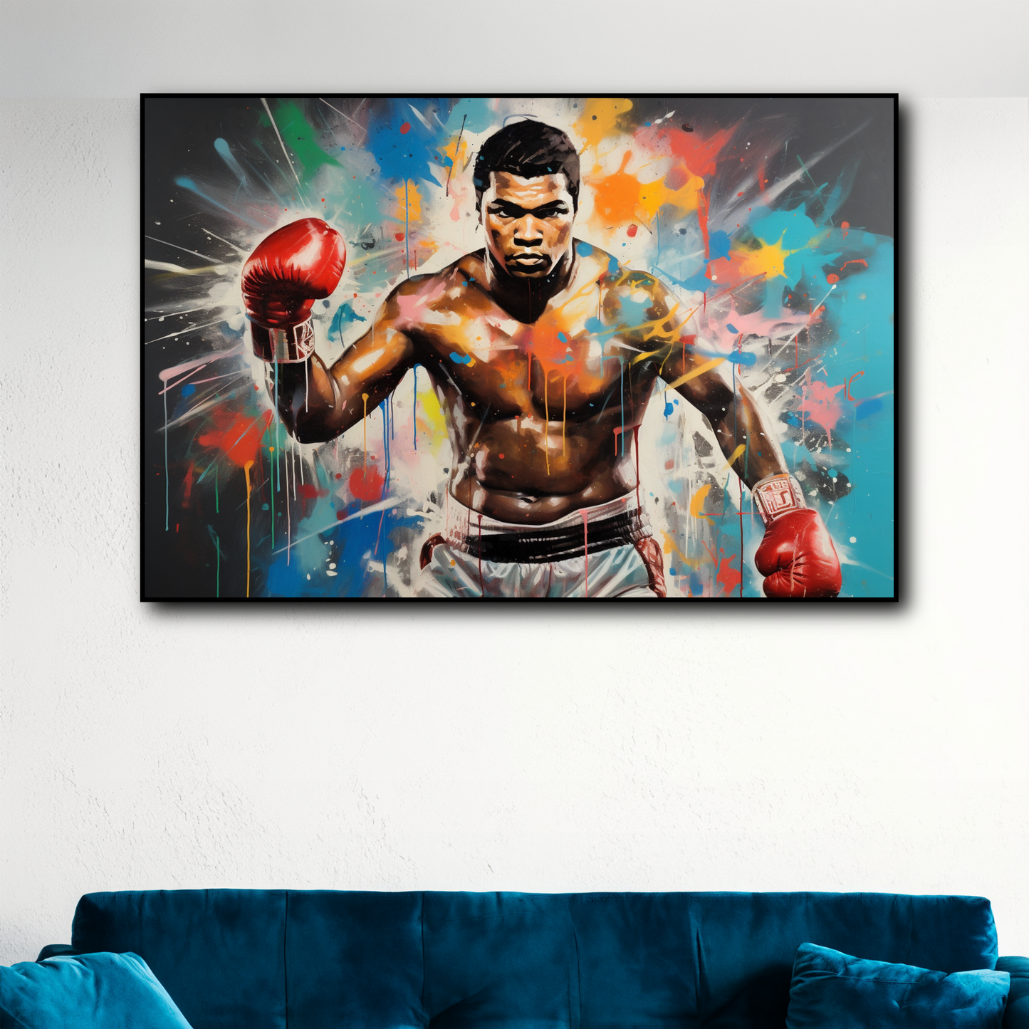 Tableau Mohamed Ali Champion