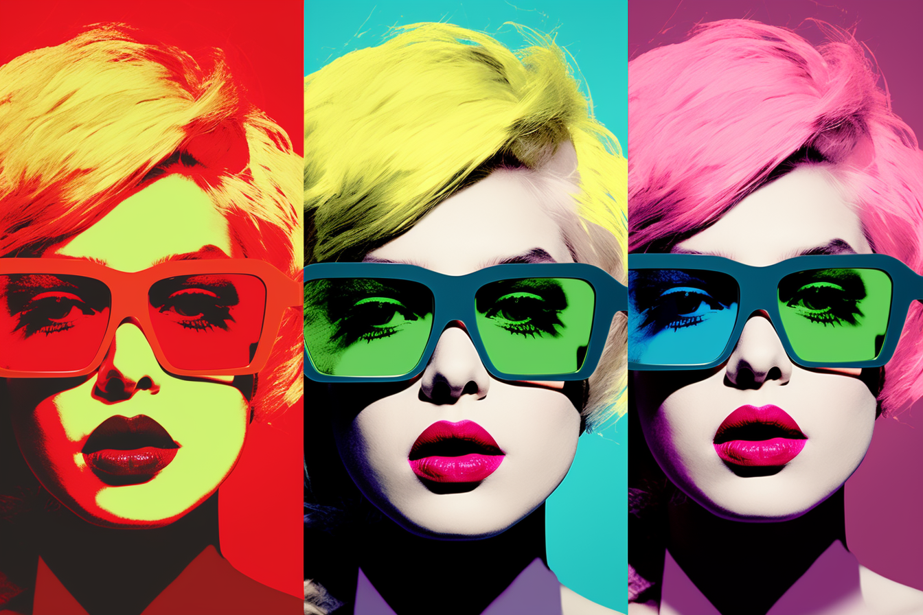Tableau Lady Gaga Pop Art