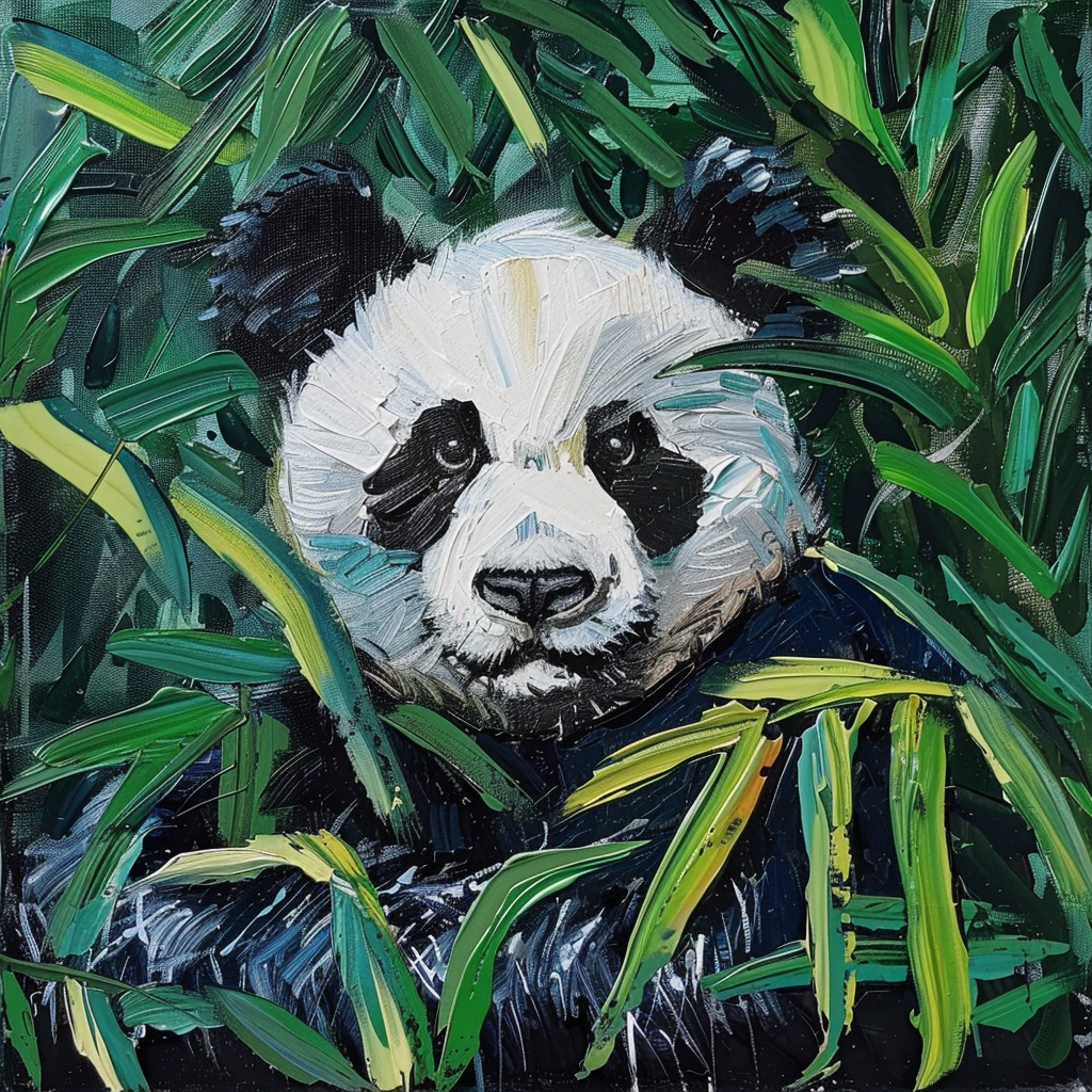 Tableau Panda Jungle