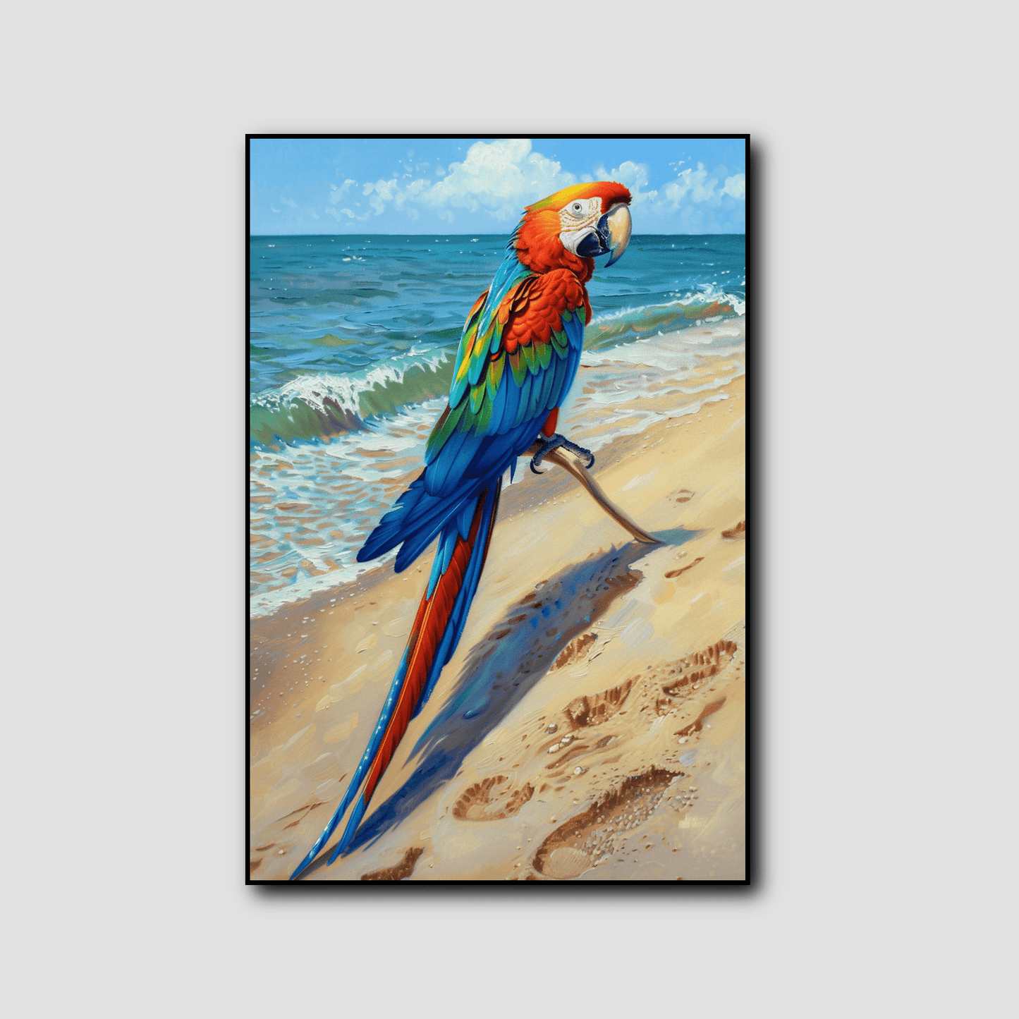 Tableau Ara sur le Sable