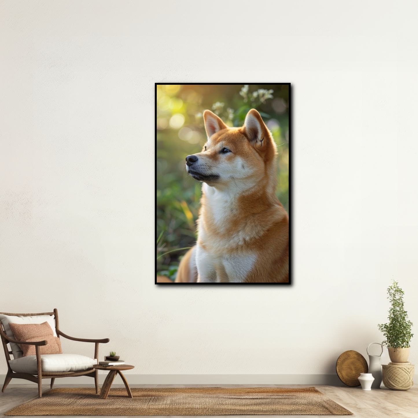 Tableau Shiba Inu
