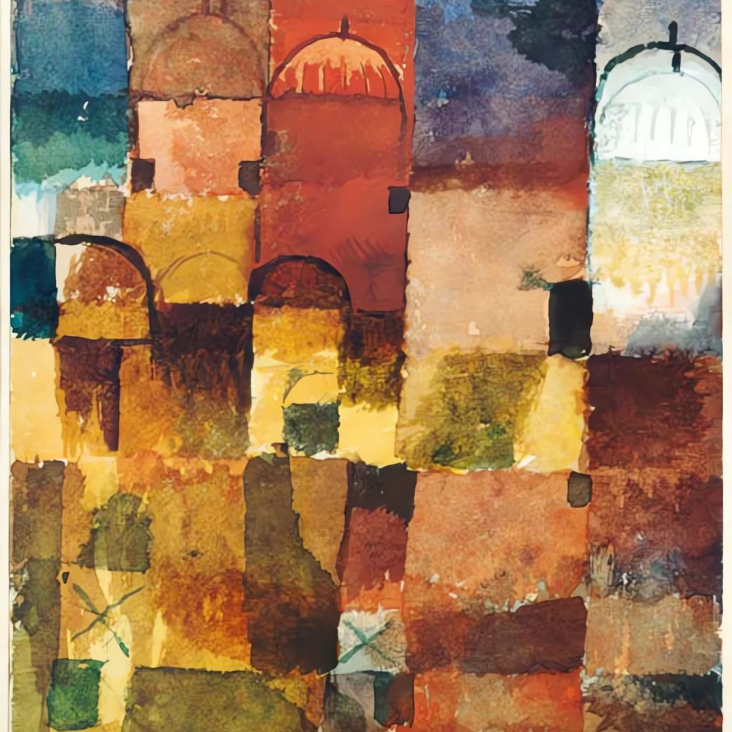 Coupler rouge et blanc - Paul Klee