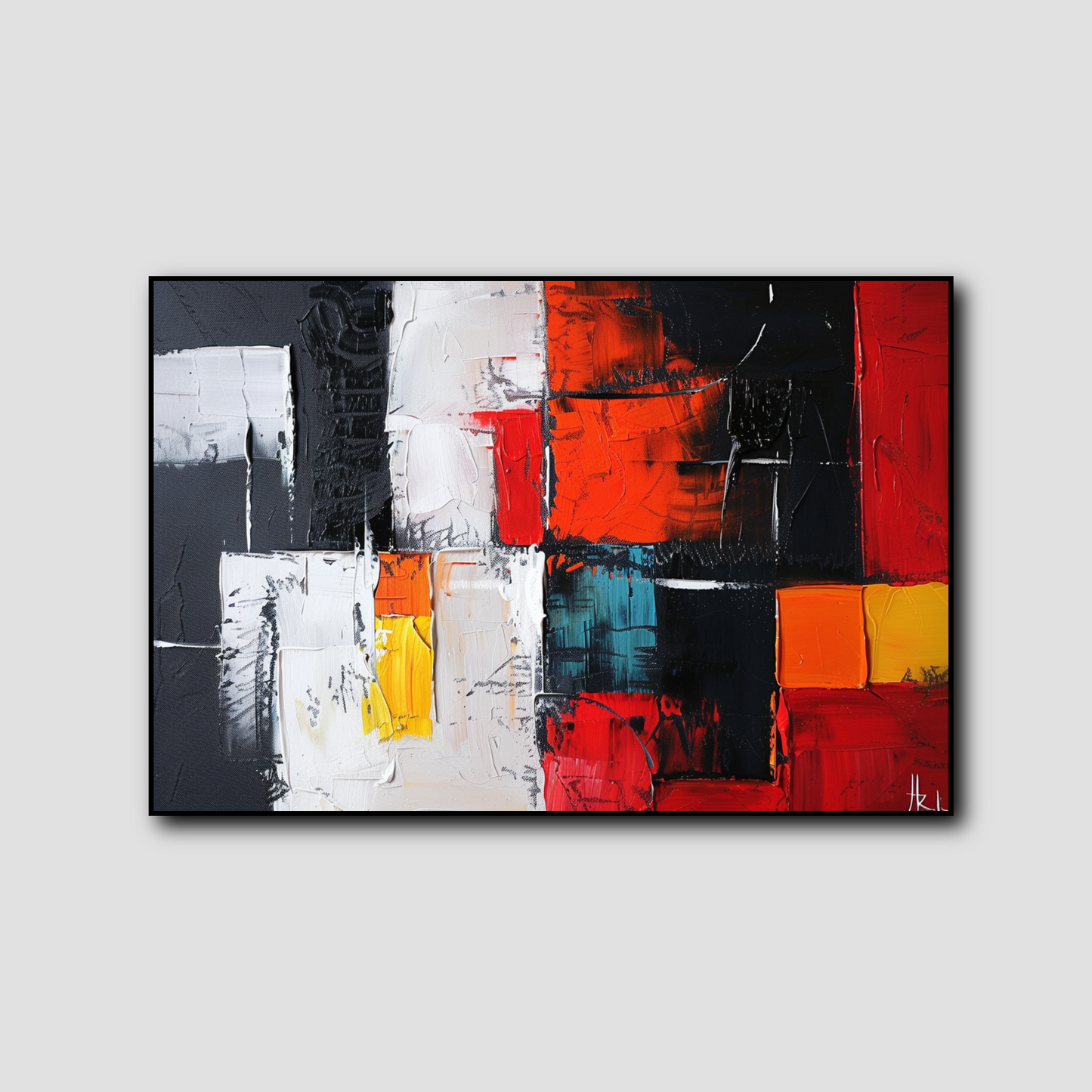 Tableau Coloré Original Moderne