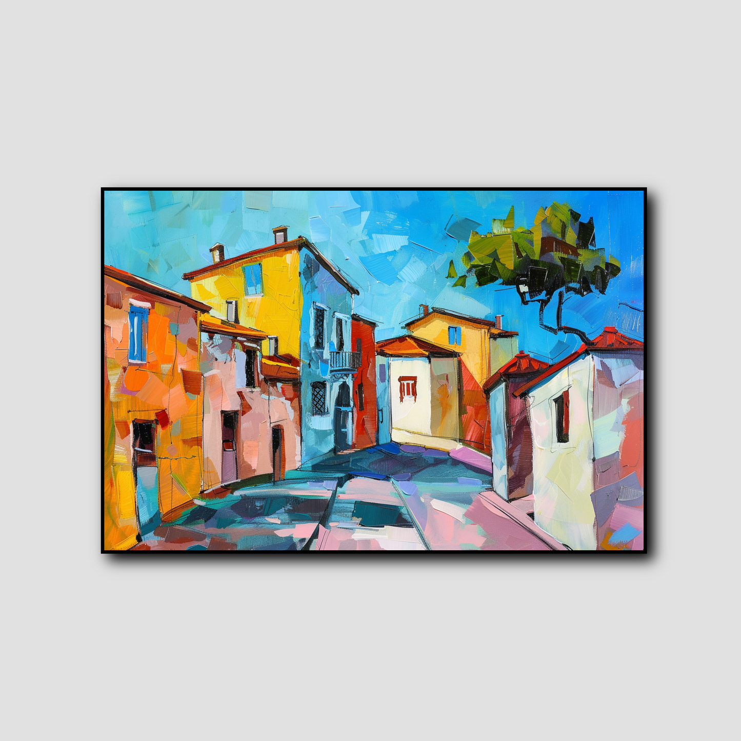 Tableau Ville Moderne