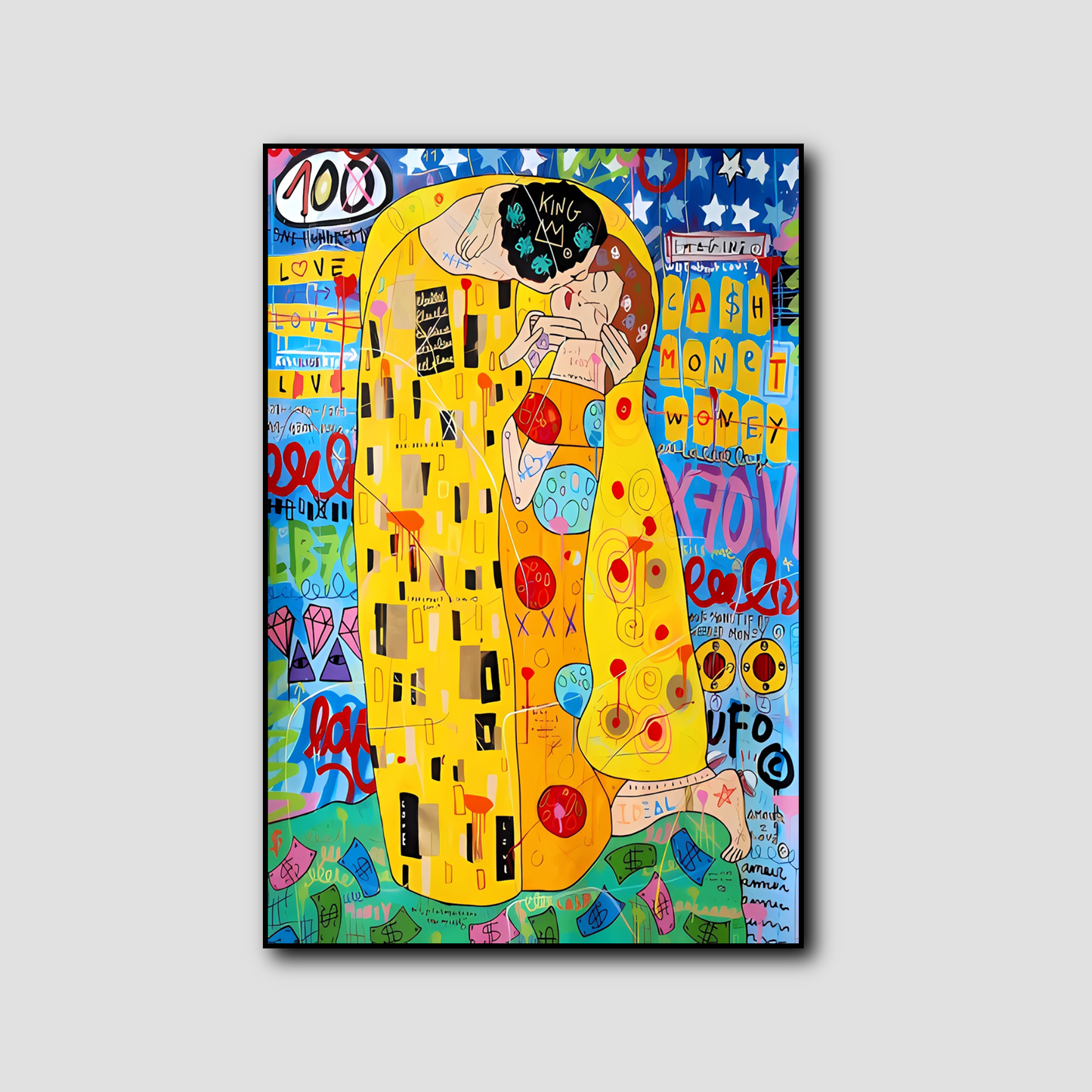 Tableau Pop Art Klimt