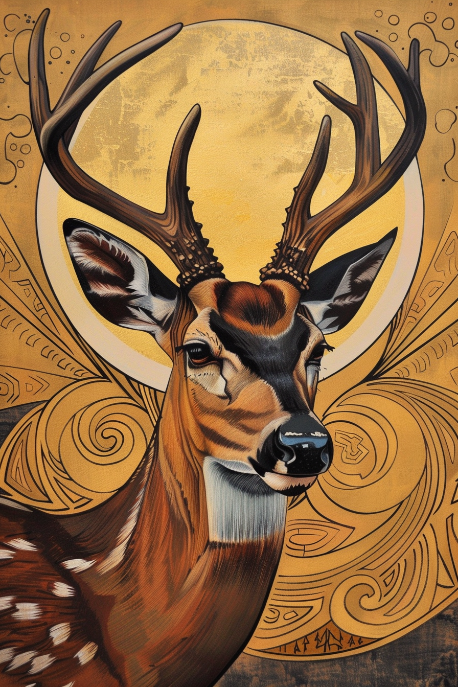 Tableau Graphique Cerf