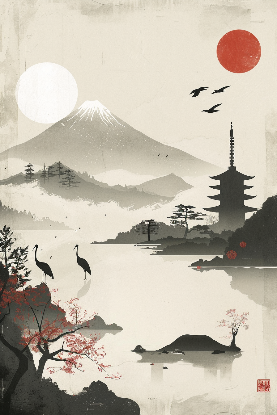 Tableau Japonais Ukiyo-e