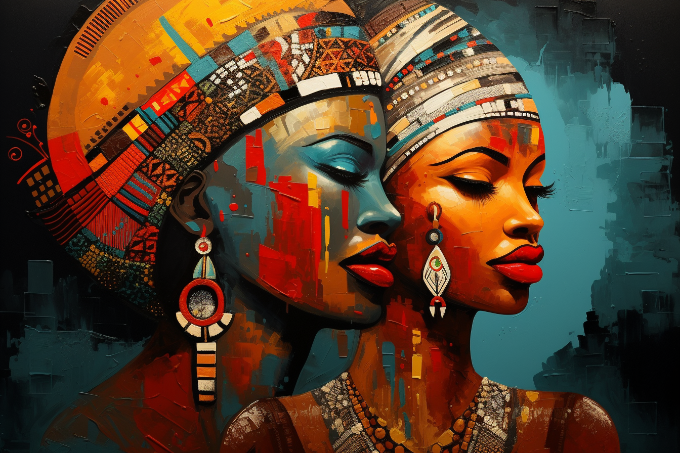 Tableau Africain Moderne