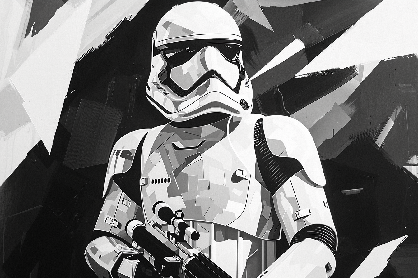 Tableau Star Wars Stormtrooper
