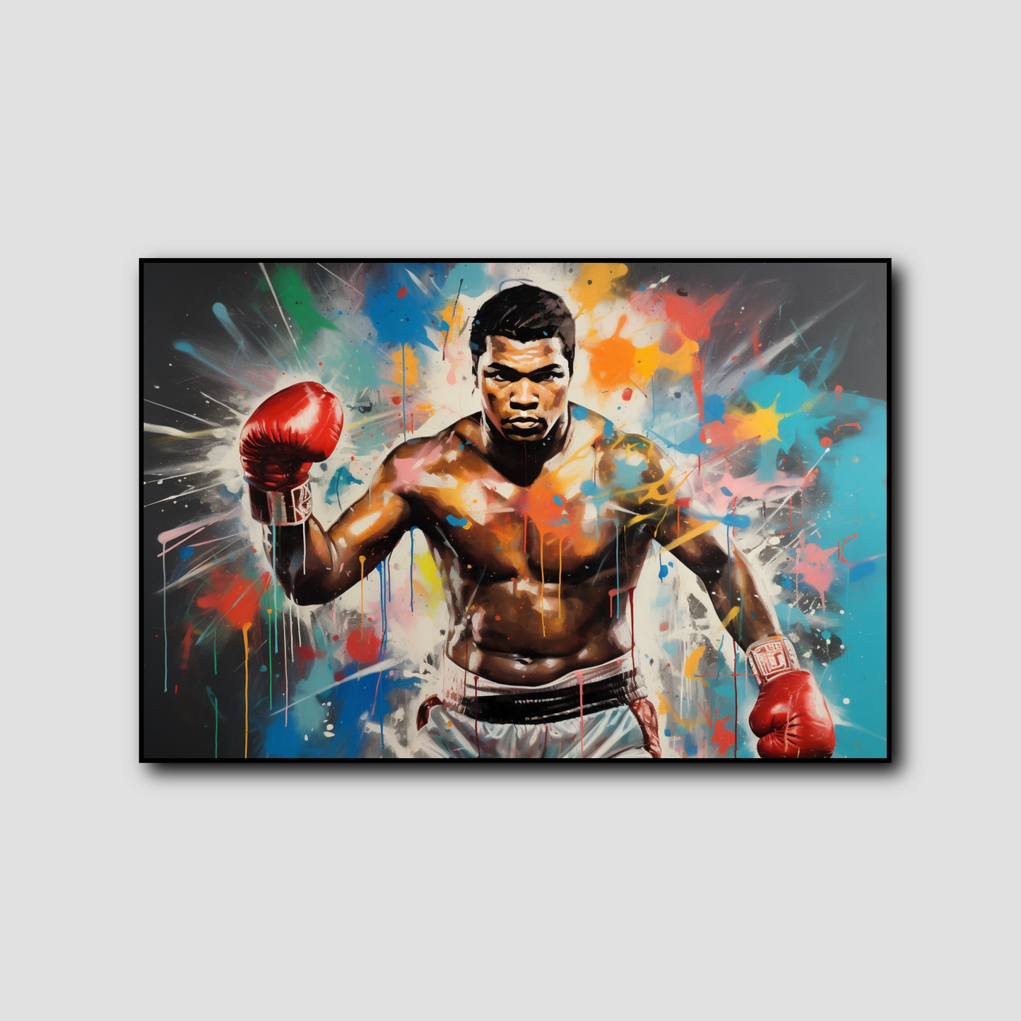 Tableau Mohamed Ali Champion