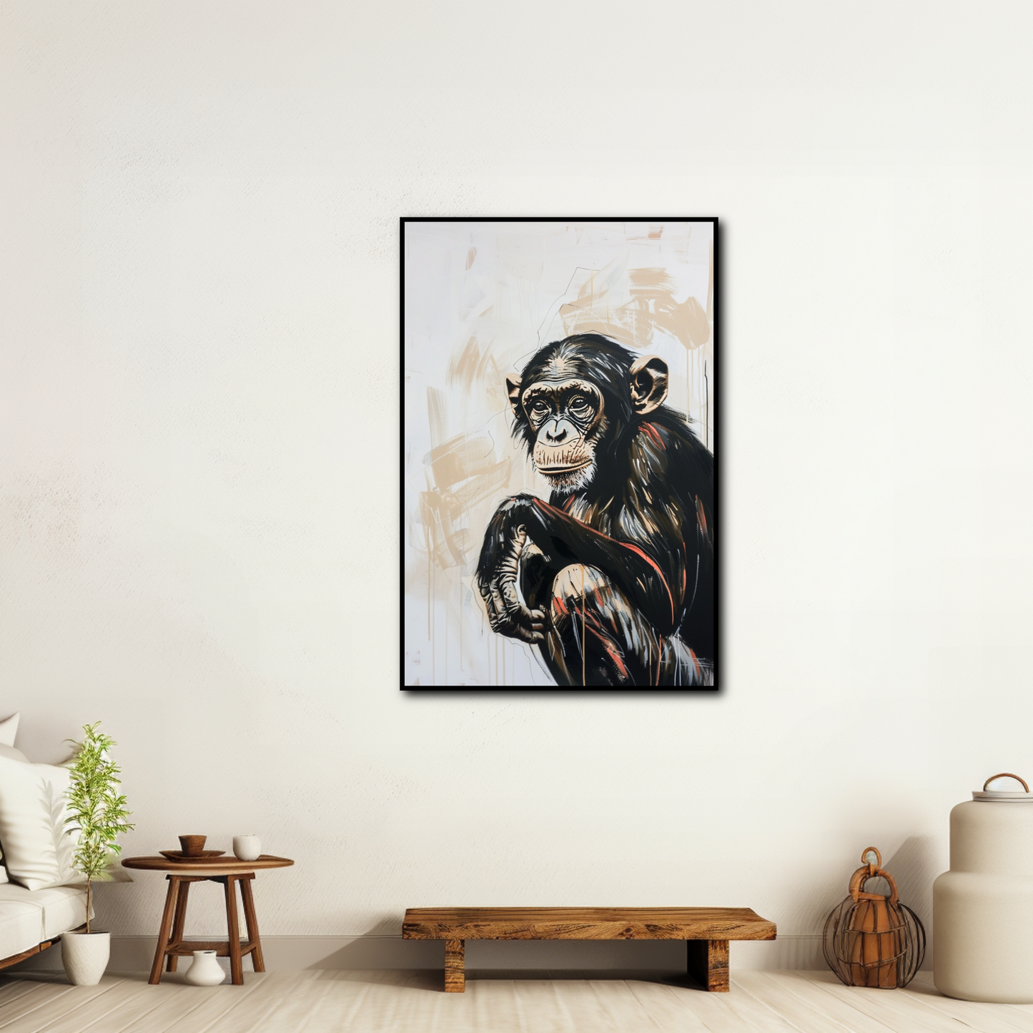 Tableau Singe Moderne