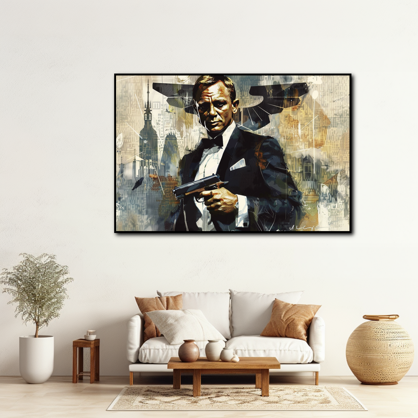 Tableau James Bond 007