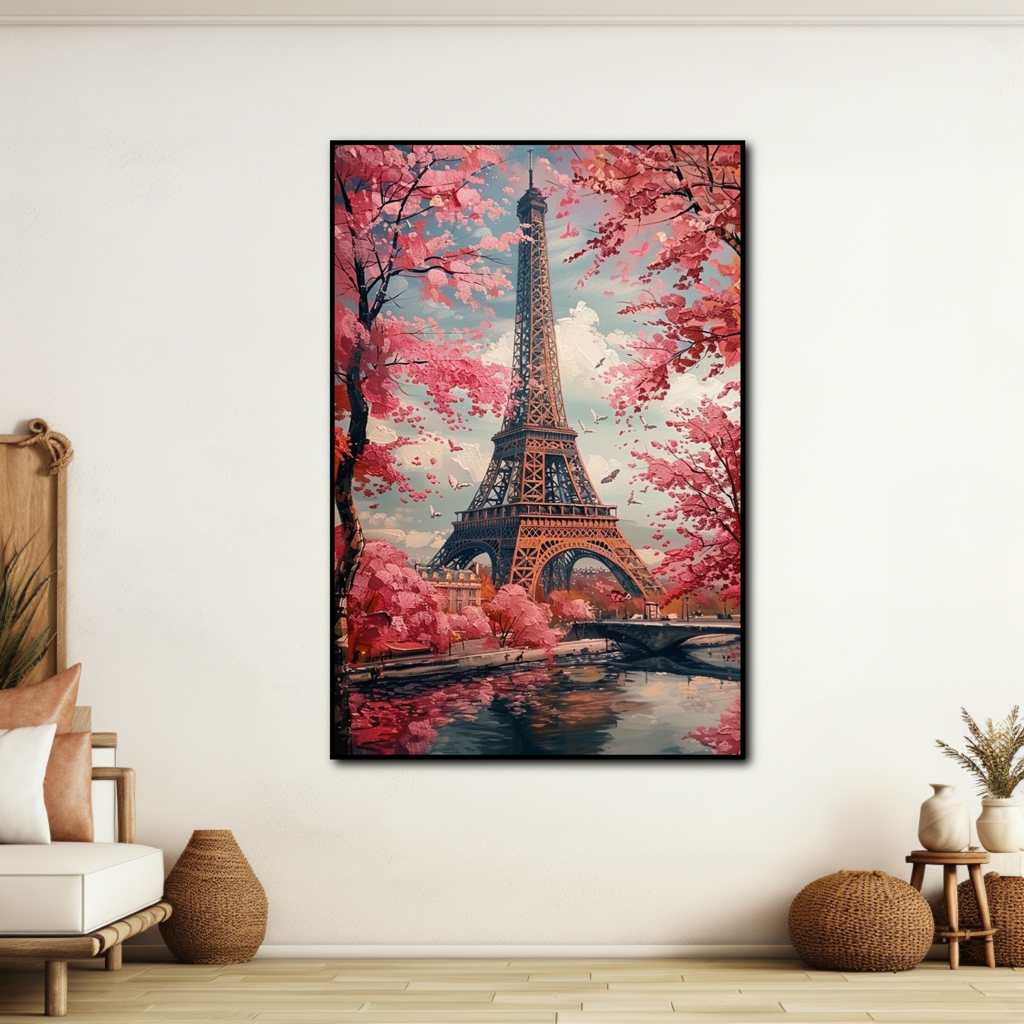 Toile Paris Romantique