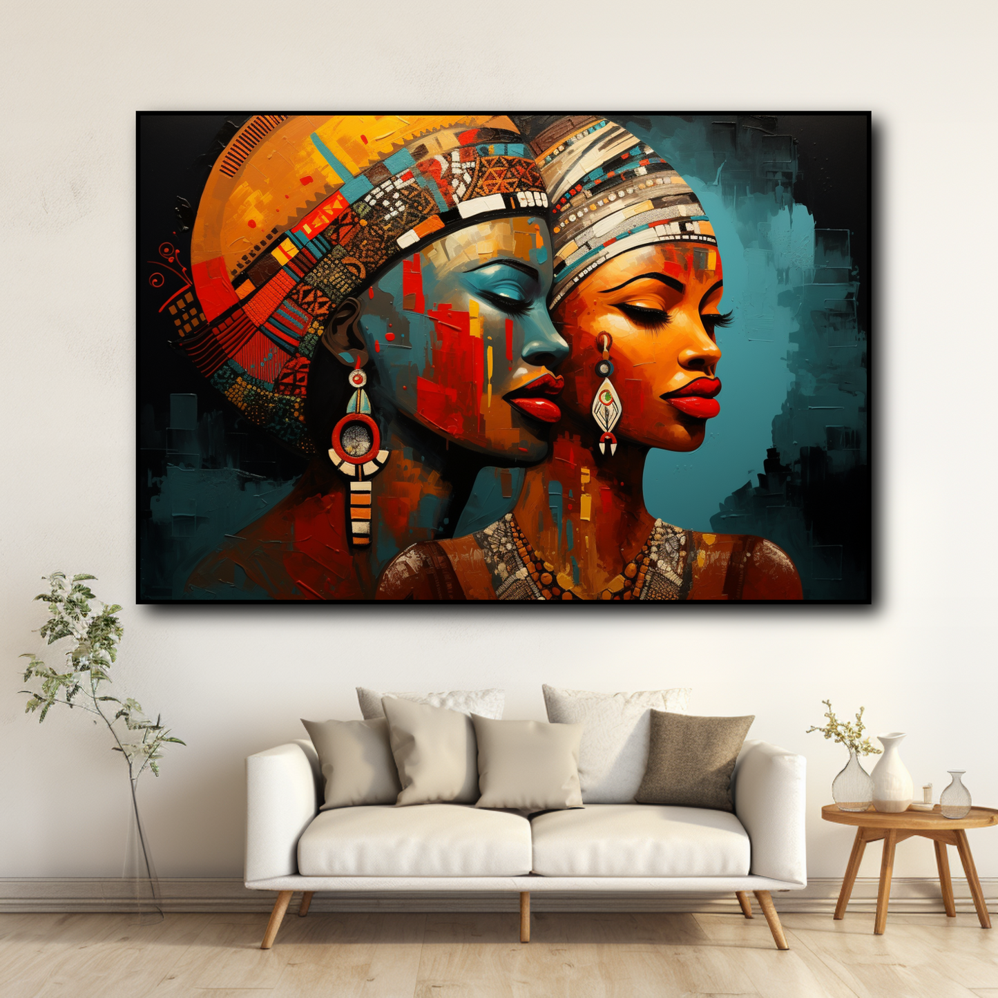 Tableau Africain Moderne