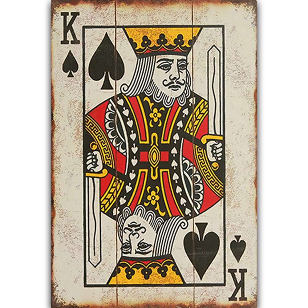 Tableau Vintage Poker