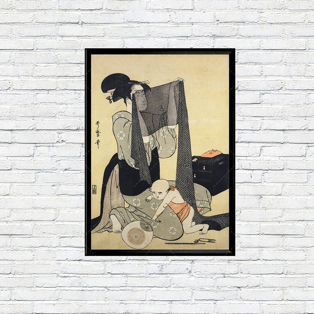Tableau Vintage Japonais