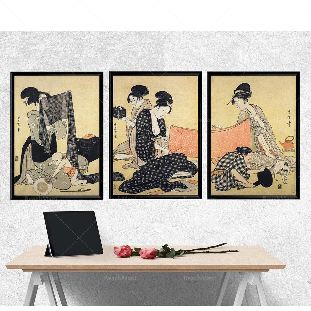 Tableau Vintage Japonais