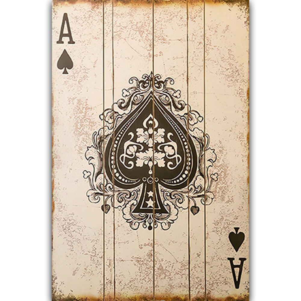 Tableau Vintage Poker
