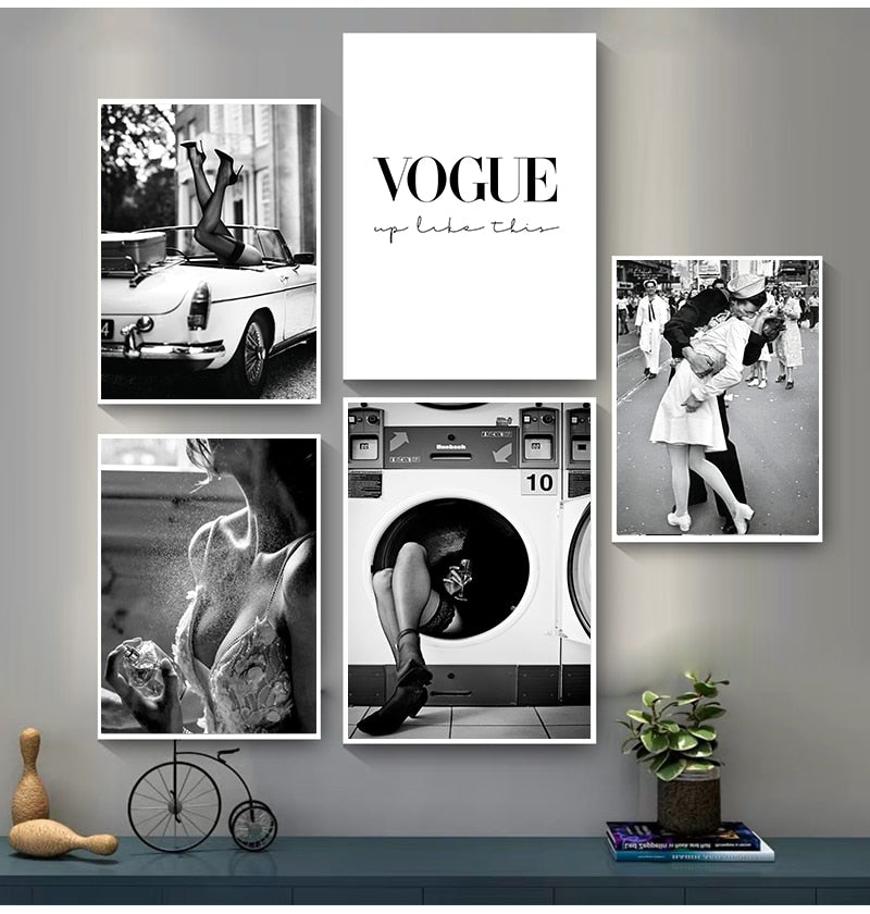 Tableau Vogue Vintage
