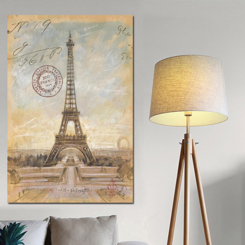 Tableau Rétro Tour Effiel