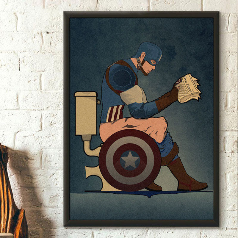 Tableau Marvel Humour