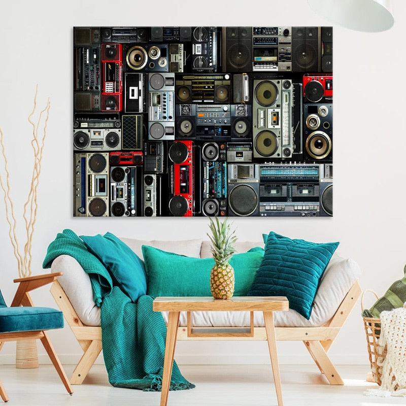 Tableau Radio Année 80