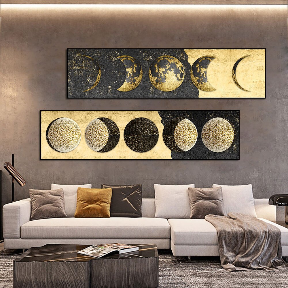 Tableau Retro Lune