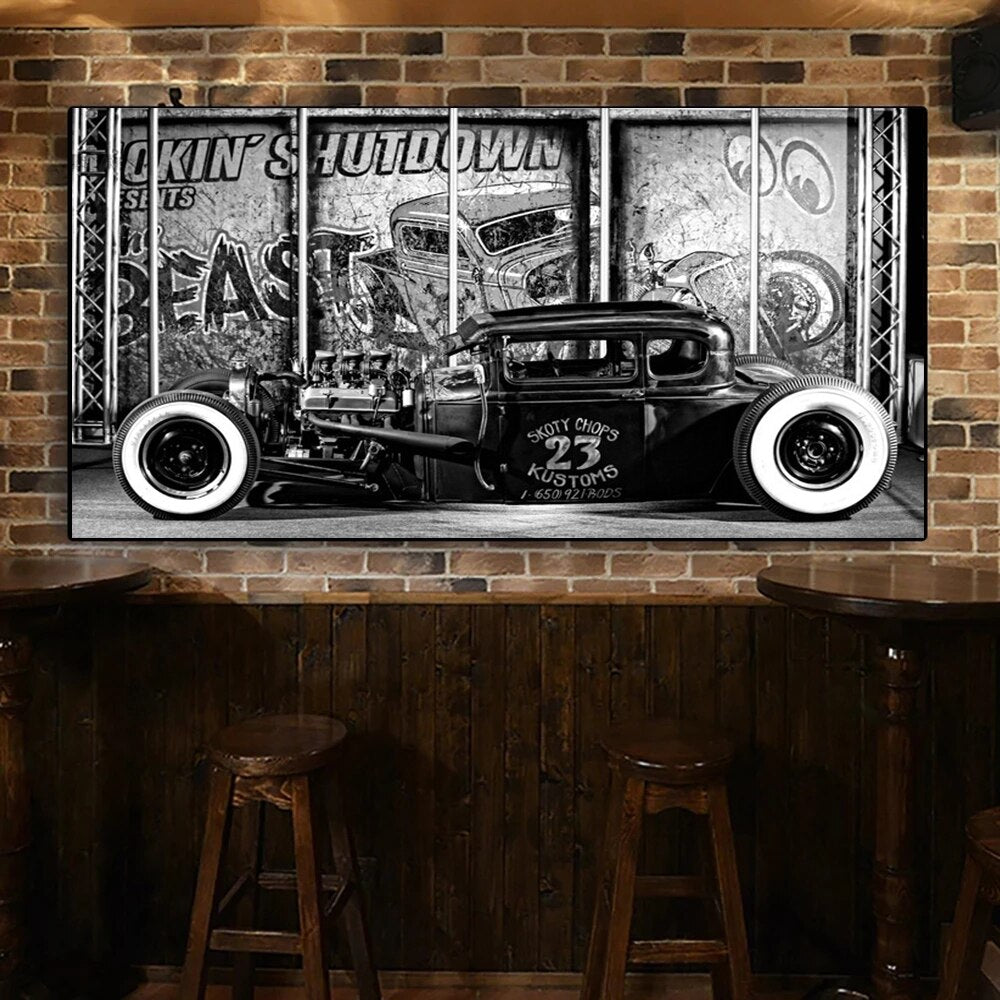 Tableau Voiture Ancienne