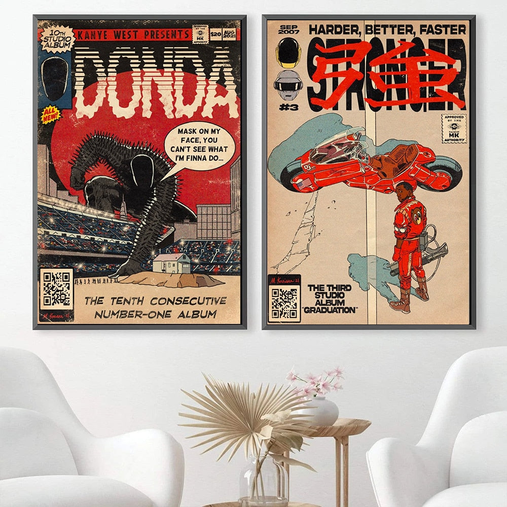 Toile Comics Vintage