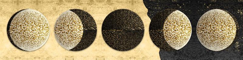 Tableau Retro Lune