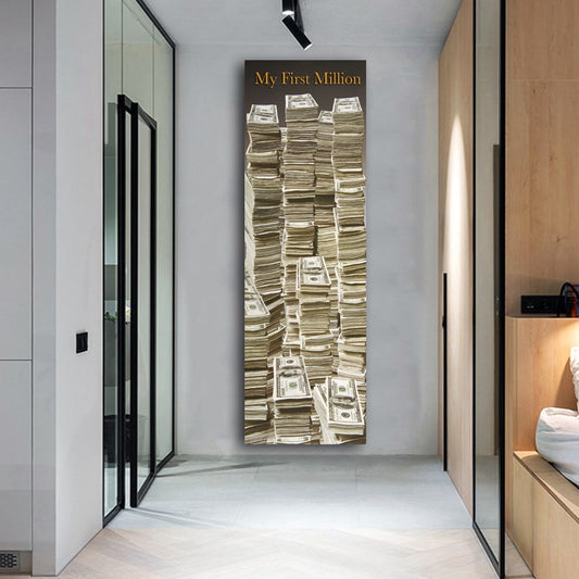 Tableau Tas de Billet Scandinave