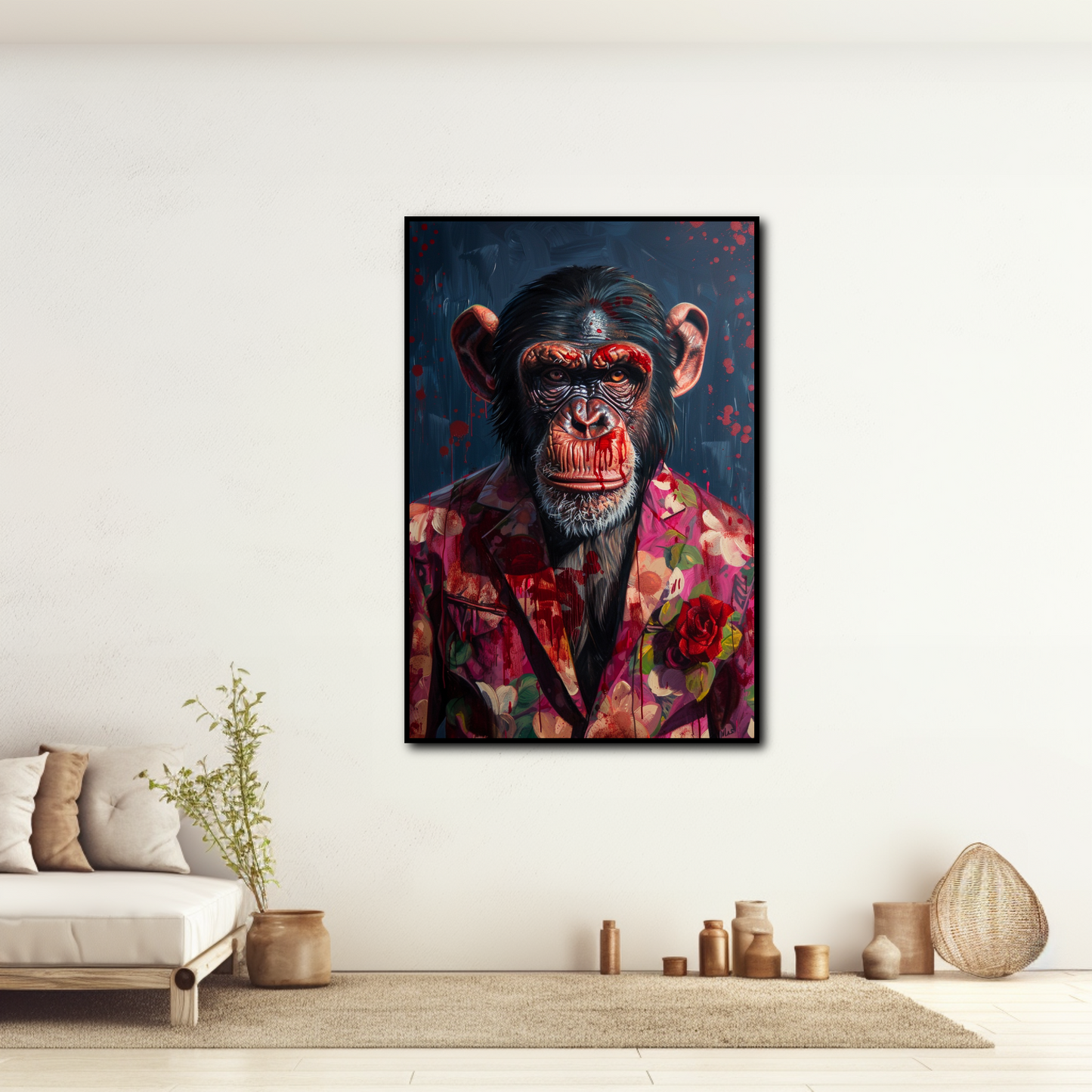 Tableau Singe Mafia