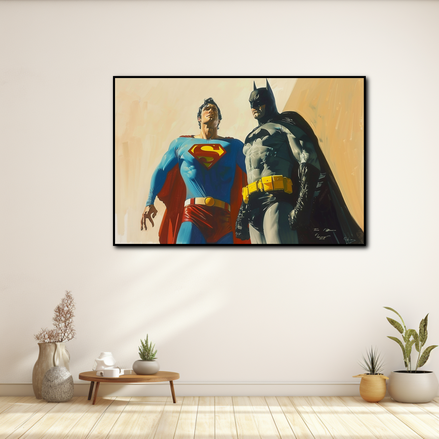 Tableau Super Héros 80