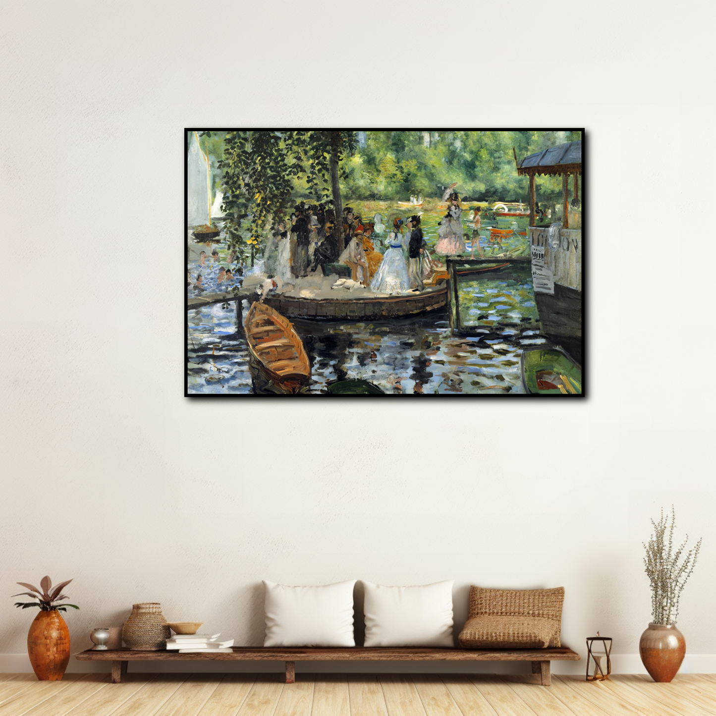 La Grenouillere - Pierre-Auguste Renoir