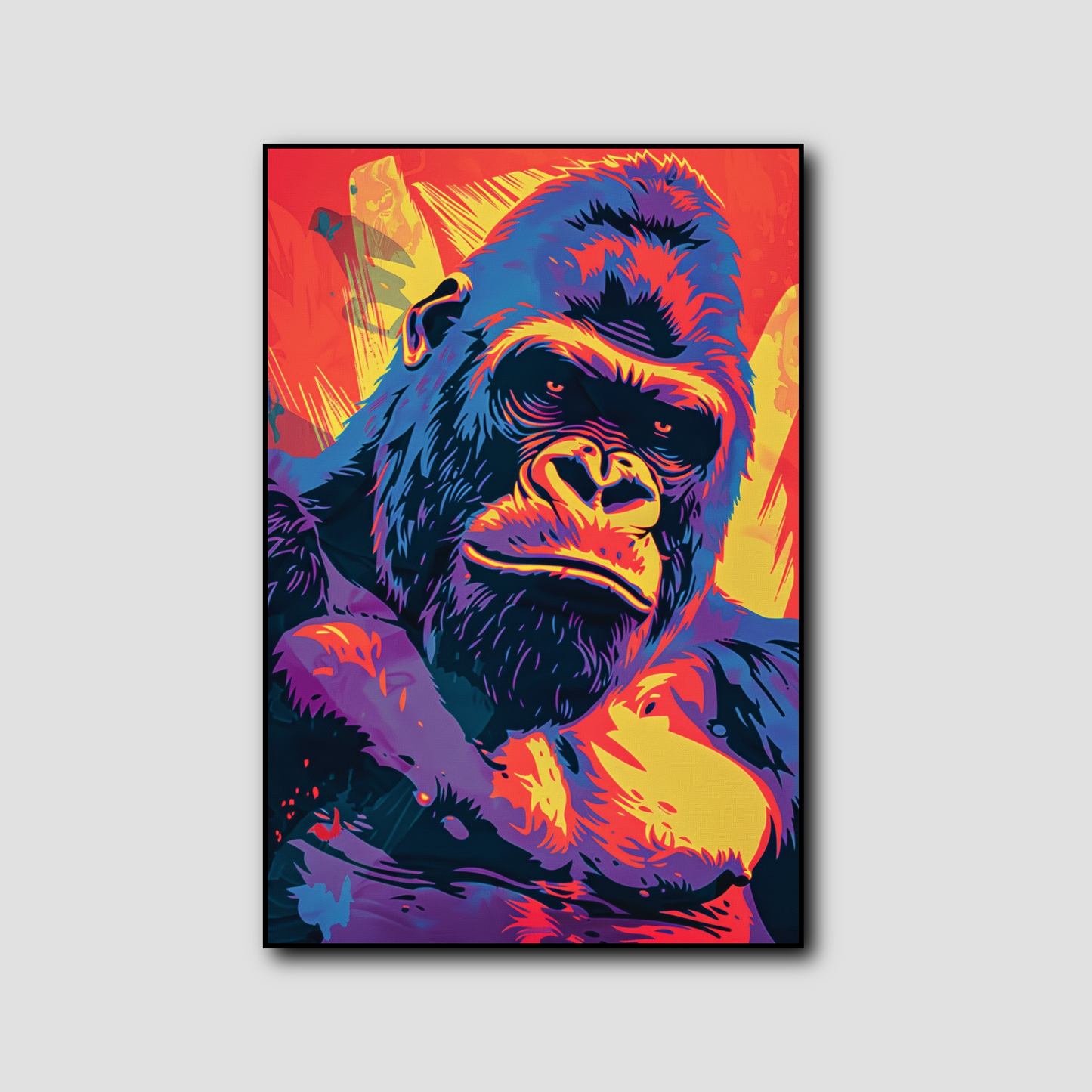 Tableau King Kong Pop Art